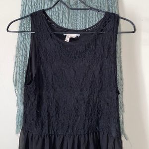 Lacy tank maxi dress